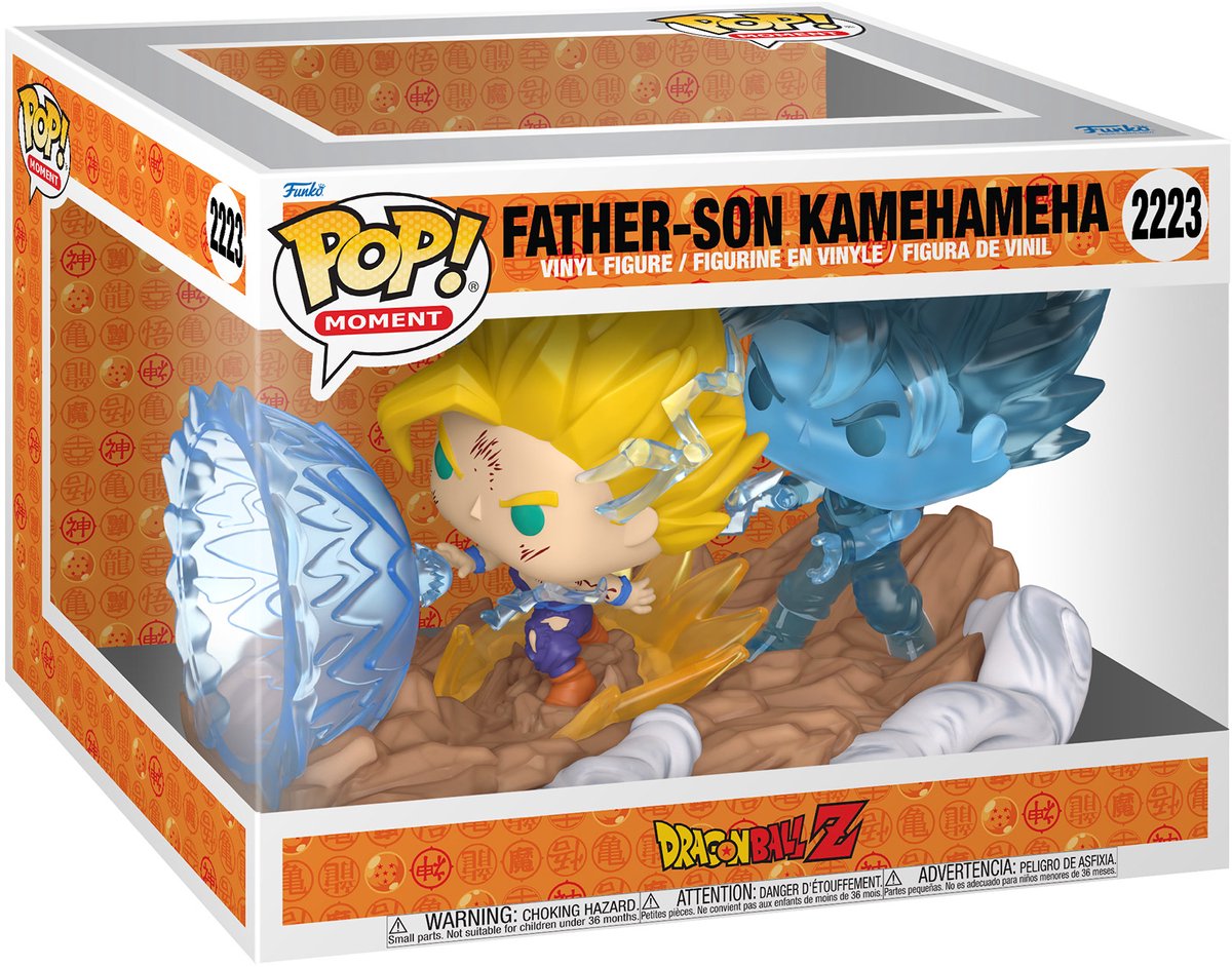 Funko pop moment: father-son kamehameha - pop #2223