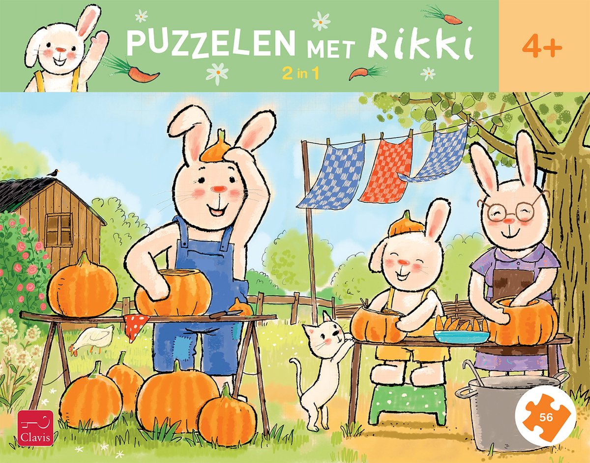Clavis macht Rätsel mit Rikki. 2+