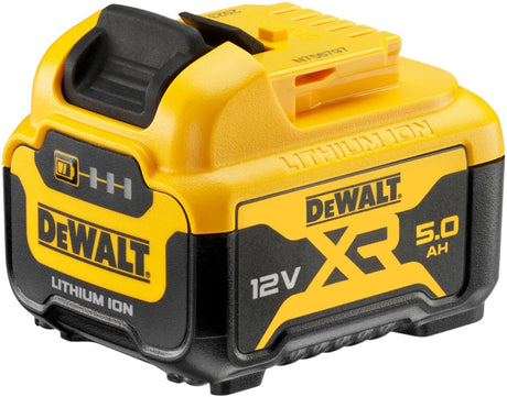 Dewalt 12 V XR – Werkzeugakku – 5,0 Ah – Li-Ion – kompaktes Leichtgewicht