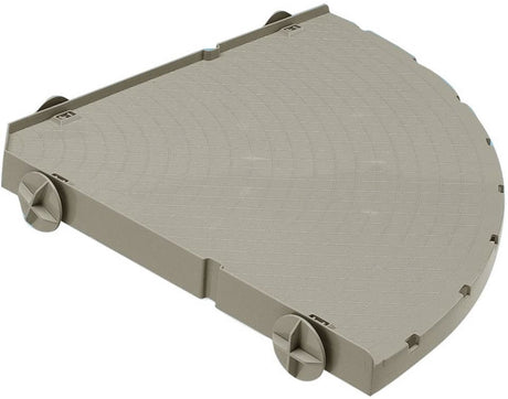 Ferplast Plateau Ratten- und Frettchenkäfig - Tiergehege - 38x38x3 cm grau