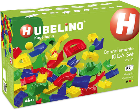 Hubelino Kugelbahn Kiga Schulset Schienenelemente, 156 Teile