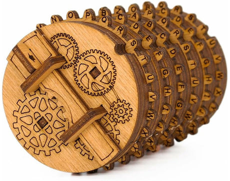 Geronimo Games idventure – Kryptos – Cryptex-Holzbausatz – Puzzle – geeignet ab 14 Jahren