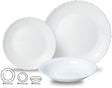 Kinghoff 1875 - glazen dinerset - 18 delig - elegantie en functionaliteit in één