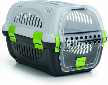 Beeztees rhino reismand kat - grijs groen - 51x34,5x33 cm