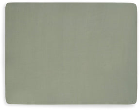 Jollein Spannbettlaken Jersey-Laufstallmatratze 75x95cm aschgrün