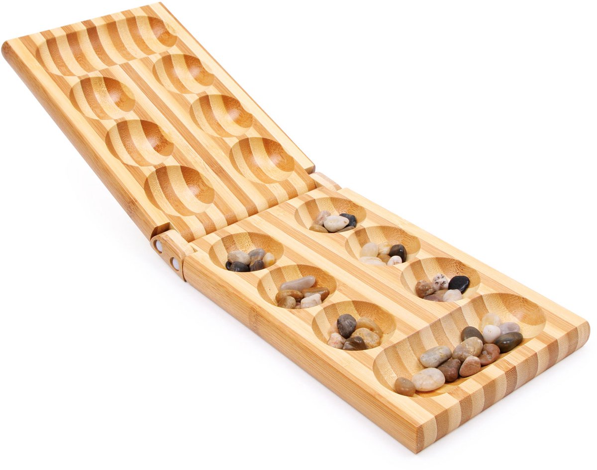 Small Foot - Holzstrategiespiel Kalaha