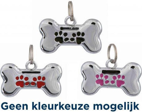 Trixie Schmuck Adressanhänger Knochen sortiert