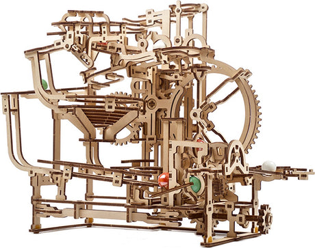 Ugears 3D-Holzmodell - Marmorschienenaufzug 355 Teile