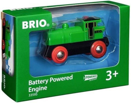 Grüne Batterielokomotive Brio – 33595