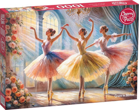 Cherrypazzi grace in motion puzzel 1000 stukjes