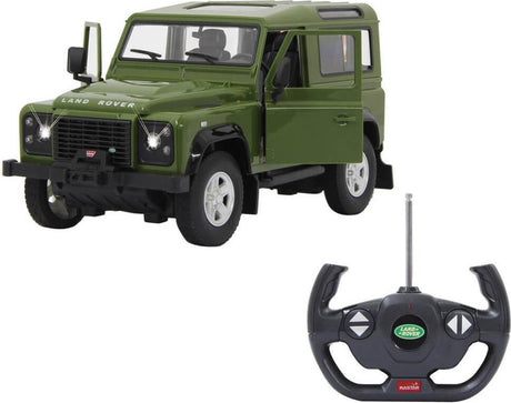 Rastar RC Land Rover Defender Jungen 40 MHz 1:14 grün