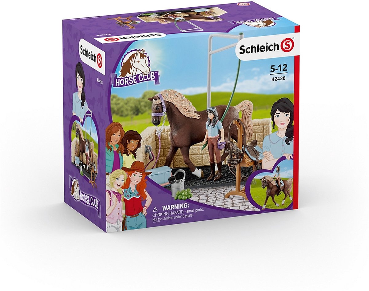 Schleich 42438 Waschplatz mit Pferd Emily