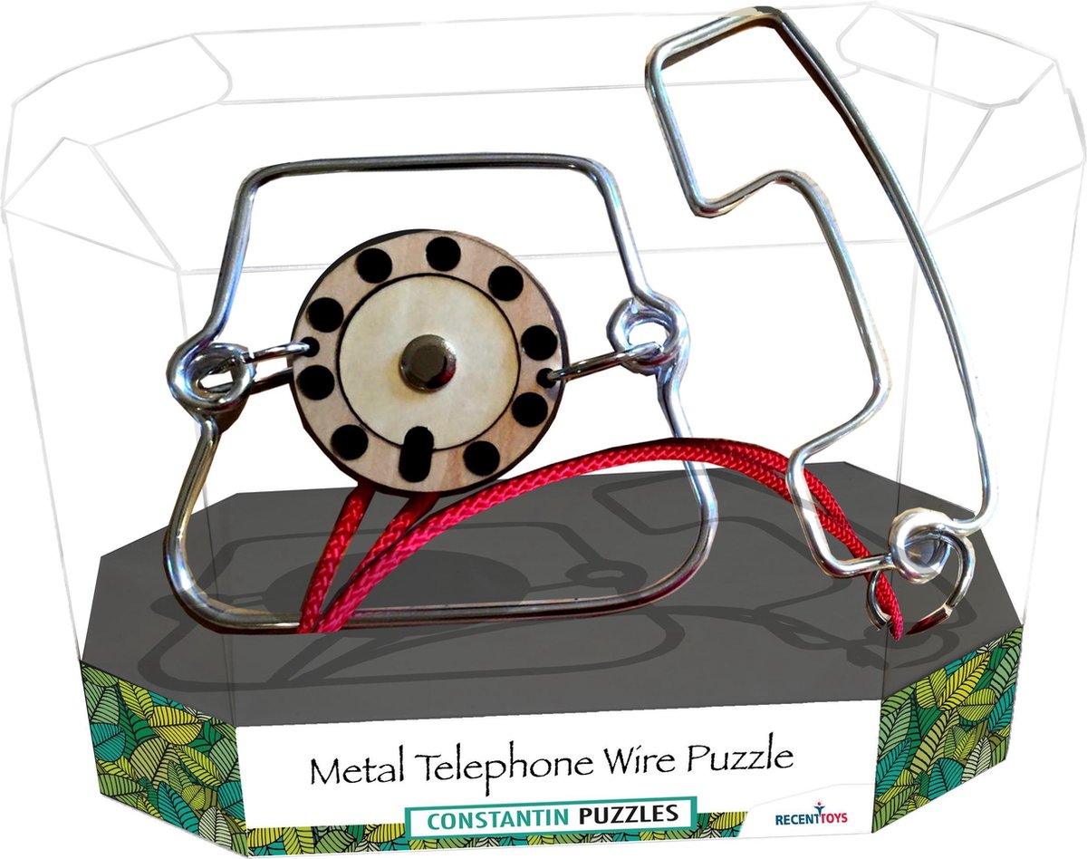 Aktuelle Spielzeuge Metall-Telefon-Gehirn-Puzzle
