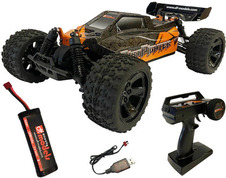 Df-Models Dirtfighter von Buggy 4WD fahrbereit im Maßstab 1:10