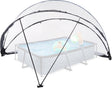 Exit toys exit zwembad overkapping eco ø460cm - zwembad dome - universeel - zwembad accessoire - weerbestendig