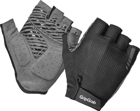 Gripgrab – Expert RC Max Kurzfinger-Sommer-Fahrradhandschuhe mit Polsterung – Schwarz – Unisex – Größe XS
