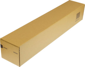 Raadhuis Versandrohr - 610x105x105mm - A1 - quadratisch - braun - 10 Stück