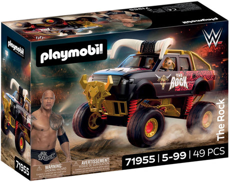 Playmobil wwe the rock monstertruck - 71955