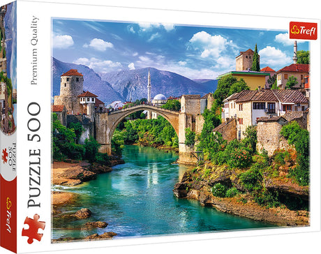 Trefl alte Brücke in Mostar Puzzle – 500 Teile