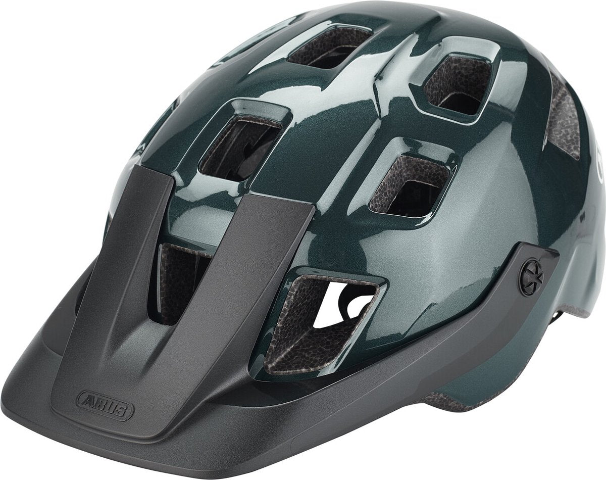 Abus Motrip Helm - Kieferngrün - S 51-55 cm - Fahrradhelm