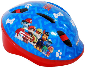 Volare paw patrol jongens fietshelm - blauw rood - 51-55 cm