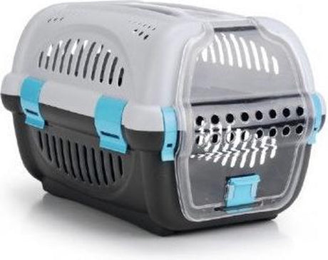 Beeztees rhino - reismand kat - grijs blauw - 51x34,5x33 cm