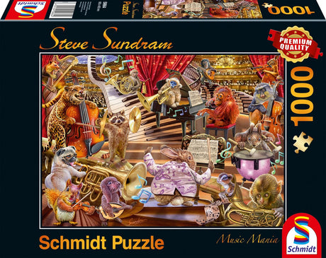 Schmidt Musikmanie, 1000 Teile - Puzzle - 12+
