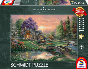 Schmidt – Puzzle – Sweetheart Retreat – Thomas Kinkade Studios – 1000 Teile – Erwachsene – ab 12 Jahren