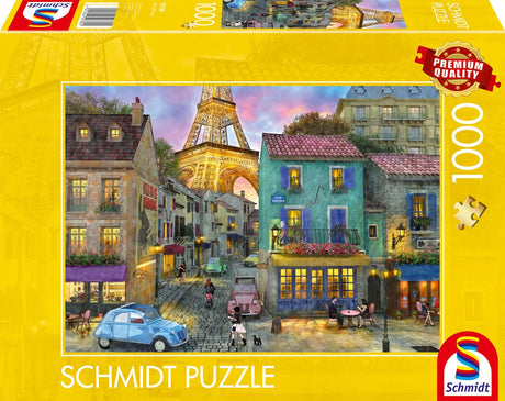 Schmidt - Puzzle - In den Straßen von Paris - 1000 Teile - Erwachsene - ab 12 Jahren