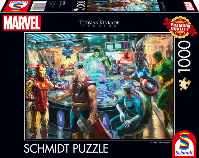 Schmidt – Puzzle – Marvel – The Avengers – Thomas Kinkade Studios – 1000 Teile – Erwachsene – ab 12 Jahren