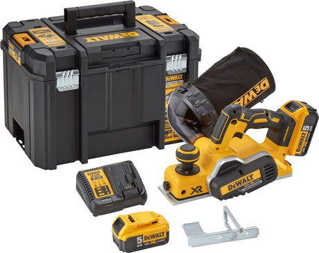 Dewalt DCP580P2 Akku-Hobel 18 V 5,0 Ah Li-Ion