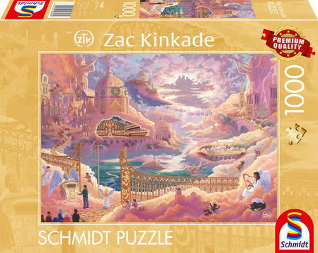 Schmidt - Puzzle - Himmelreich - Zac Kinkade - 1000 Teile - Erwachsene - ab 12 Jahren