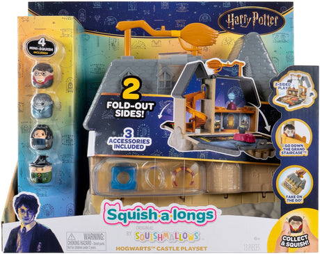 Jazwares squish-a-longs - large playset harry potter hogwarts castle playset w1