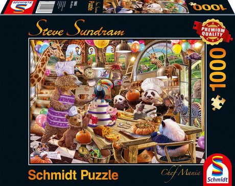 Schmidt Chef Mania, 1000 Teile Puzzle