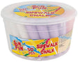 Saison-Gehwegkreide Sun Fun 105x25mm 8x6 Farben im Eimer