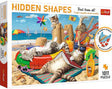 Trefl hidden shapes serie - katten vakantie puzzel - verborgen vormen