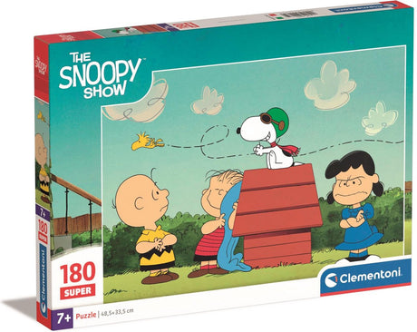 Clementoni Puzzle Erdnüsse Snoopy, 180 Teile.