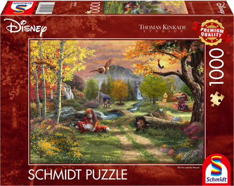 Schmidt-Stück – Thomas Kinkade Studios – Disney Frank und Frey, 1000 Teile