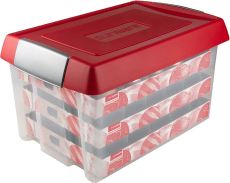 Nesta Weihnachts-Aufbewahrungsbox 60l 60 Weihnachtskugeln