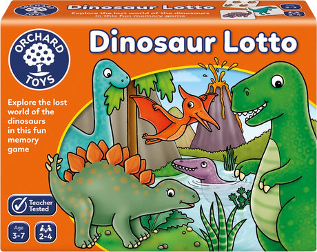 Obstgartenspielzeug - Dinosaurier-Lotto - Dino-Memory-Spiel - Spielzeug ab 3 Jahren - Brettspiel für Kinder - Niederländisch