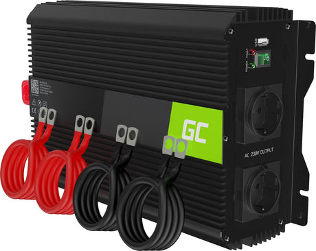 Green cell spanningsomvormer inverter pro 12v naar 230v 2000w 4000w gemodificeerde sinusgolf.