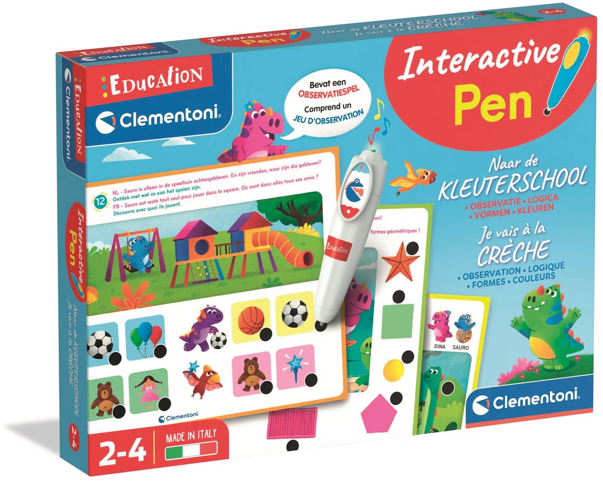Clementoni Education – interaktiver Stift für den Kindergarten