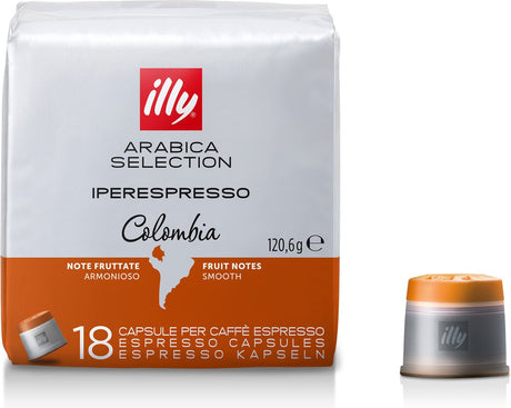 Illy - iperespresso Kaffee Kolumbien 18 Kapseln