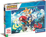 Clementoni Puzzle Super Sonic, 104 Teile.