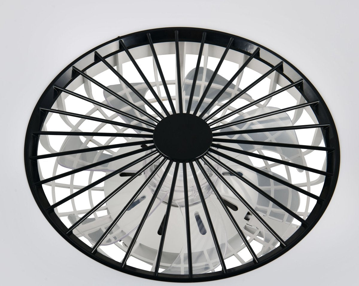 Rl live your light reality svaerholt - ventilator - zwart - incl. 1x smd 34 w - afstandsbediening - geintegreerde dimmer - traploos instelbare lichtkleur - rgbw-kleurenwisselaar - 5 snelheidsniveaus - geheugenfunctie - zomer- en wintermodus - dynamisch li