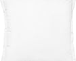 Cinderella sundays kussensloop - set van 2 - satijn - met rits - 80x80 cm - wit