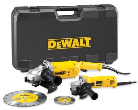 Dewalt dwe492sdt 230mm haakse slijper + 125mm slijper in koffer