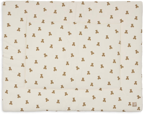 Jollein krabbeldecke 75x95cm - mini teddy bear little waffle