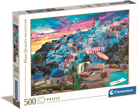 Clementoni Jigsaw Puzzle Griechenlandansicht, 500st.