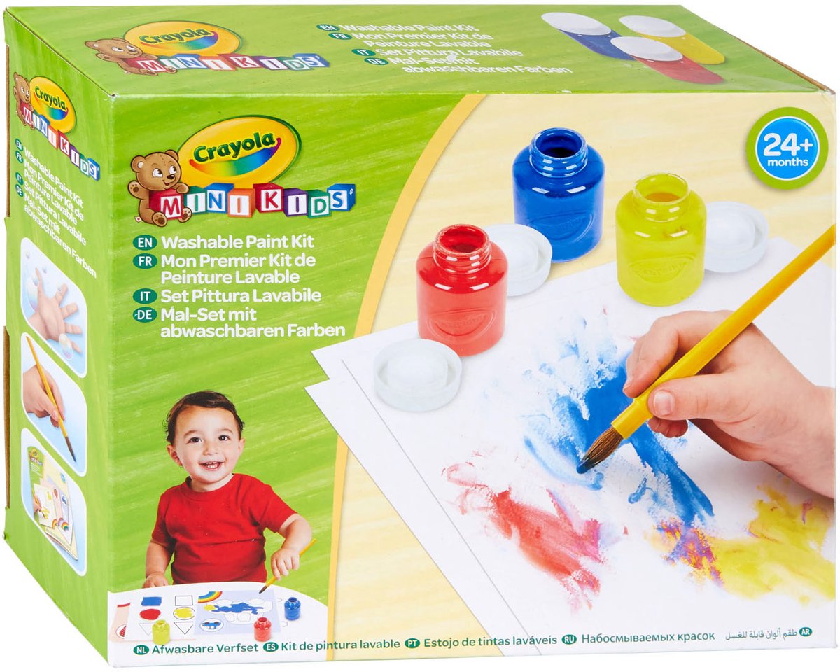 Goliath Crayola Mini Kinderwaschbares Farbset